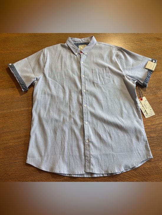 Alexander Julian Other - Alexander Julian Light Blue Short-Sleeve Button-Up Shirt NWT